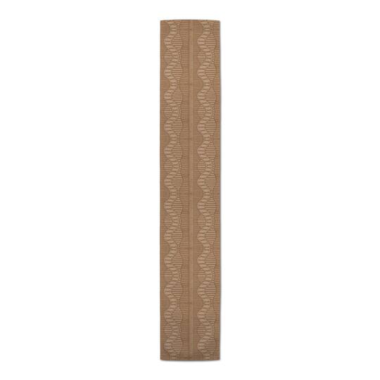 72" Lace Pattern Cotton Twill Runner